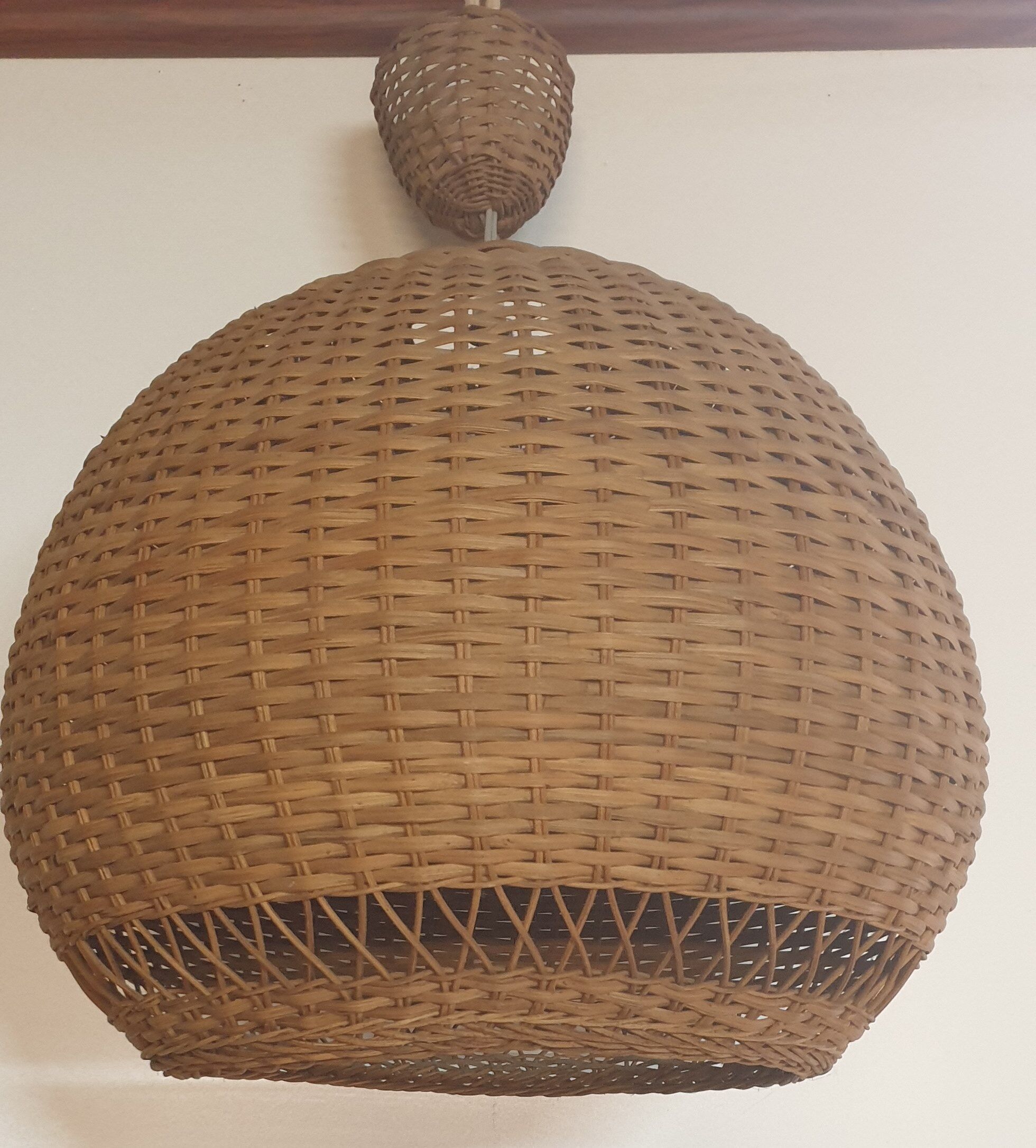 XXL rattan ball hanging