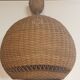 Suspension boule rotin XXL