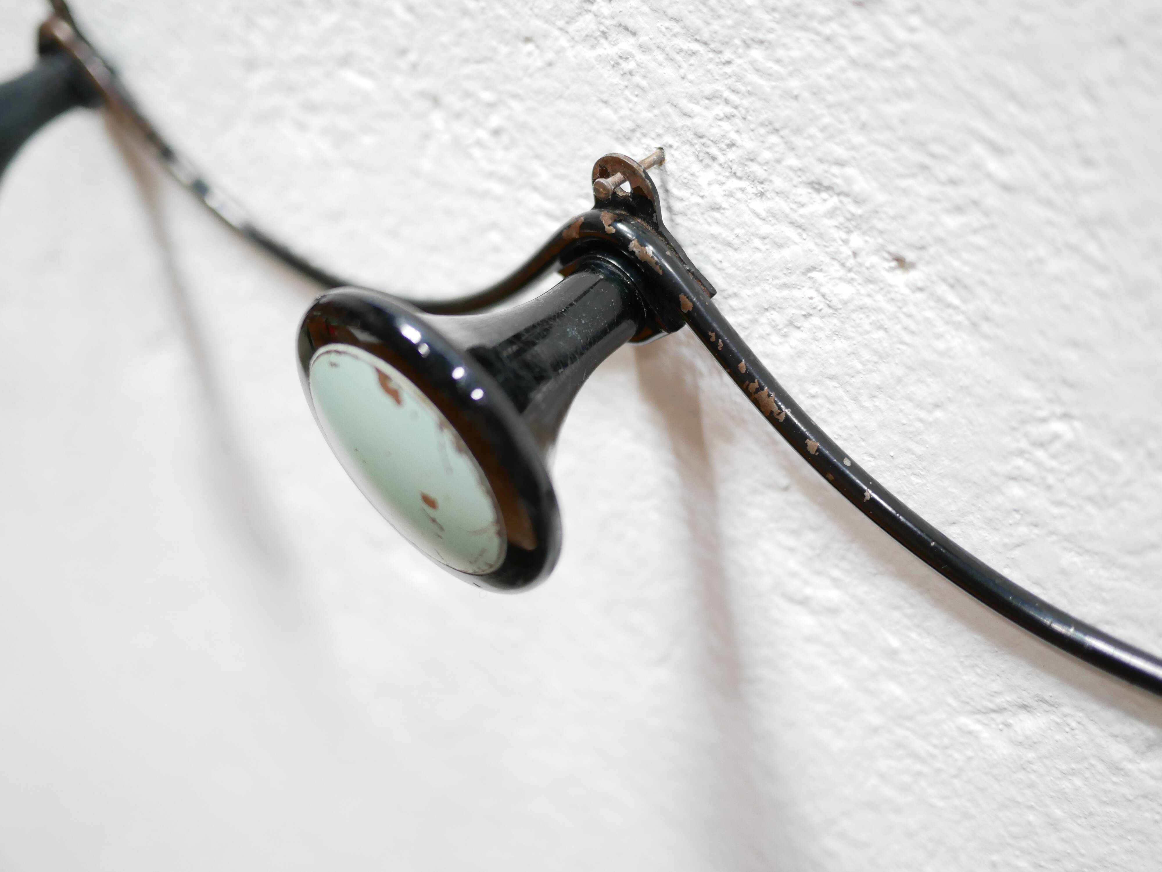Vintage wall coat rack 3 hooks