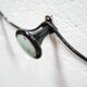 Vintage wall coat rack 3 hooks