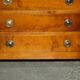 Vintage low cabinet from Grange made of cherry wood.