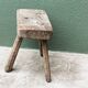 Brutalist Cowherd Stool, Tripod