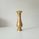 Vintage vase in gilded brass