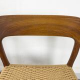 Model 75 Chairs by Niels O. Møller for J.L Møllers, 1960s, Set of 4