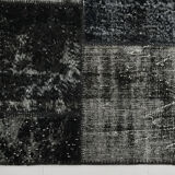 Tapis oriental blanc & noir 311x213