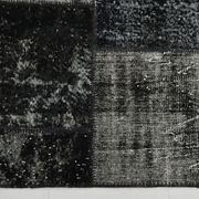 Tapis oriental blanc & noir 311x213
