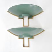 Paire d'appliques vintage 1940