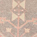 2x8 Soft Pastel Red Turkish Vintage Runner Rug, 78x246Cm FREE SHIPPING