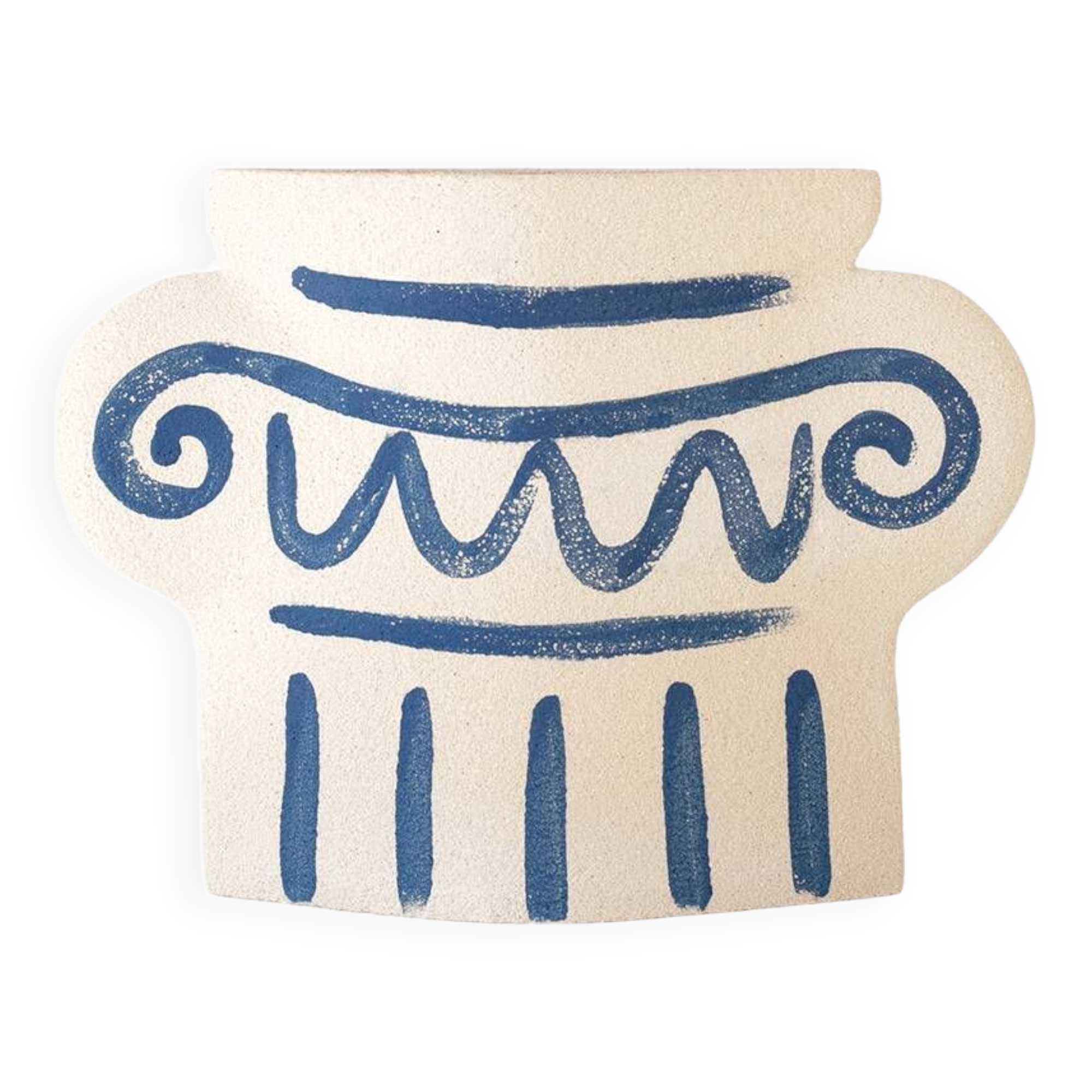 Vase En Céramique ‘Colonne Grecque’