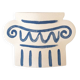 Vase En Céramique ‘Colonne Grecque’