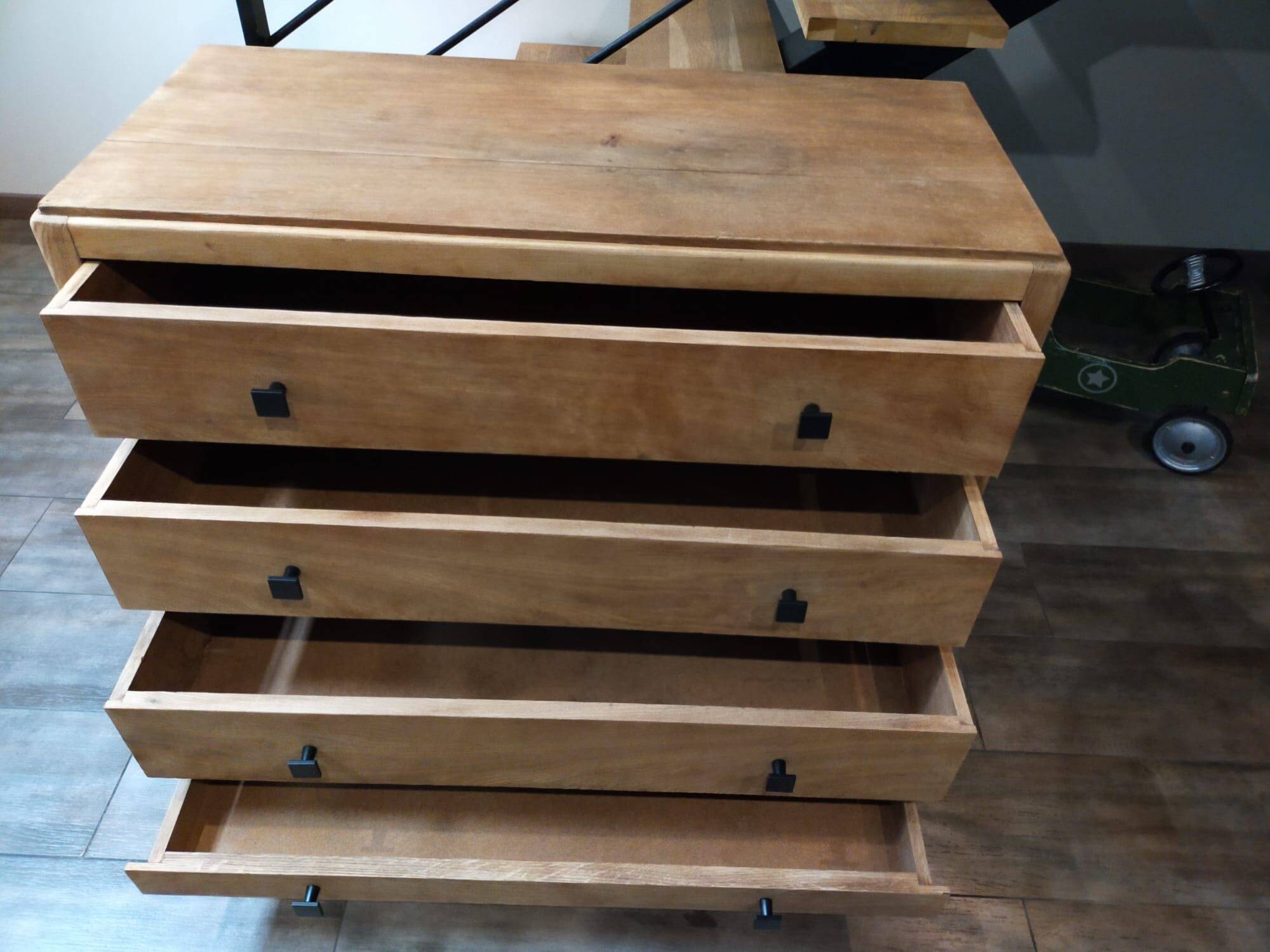 Commode chêne massif rénovée