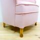 Mid-Century Fabric and Wood Armchair, 1950s