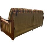 Vintage wooden sofa / sofa bed / couch