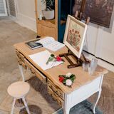 Vintage wooden desk