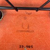 Eames Herman Miller RAR rocking chair in salmon