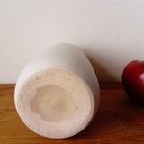 Designer white ceramic vase