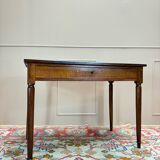 Louis XVI Style Walnut Desk Table 19th Century