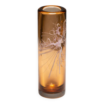 Glass vase, Petr Hora, 1970s, Czechoslovakia