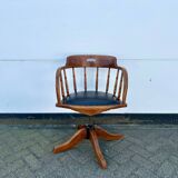 Bureau antieke Eikenhouten