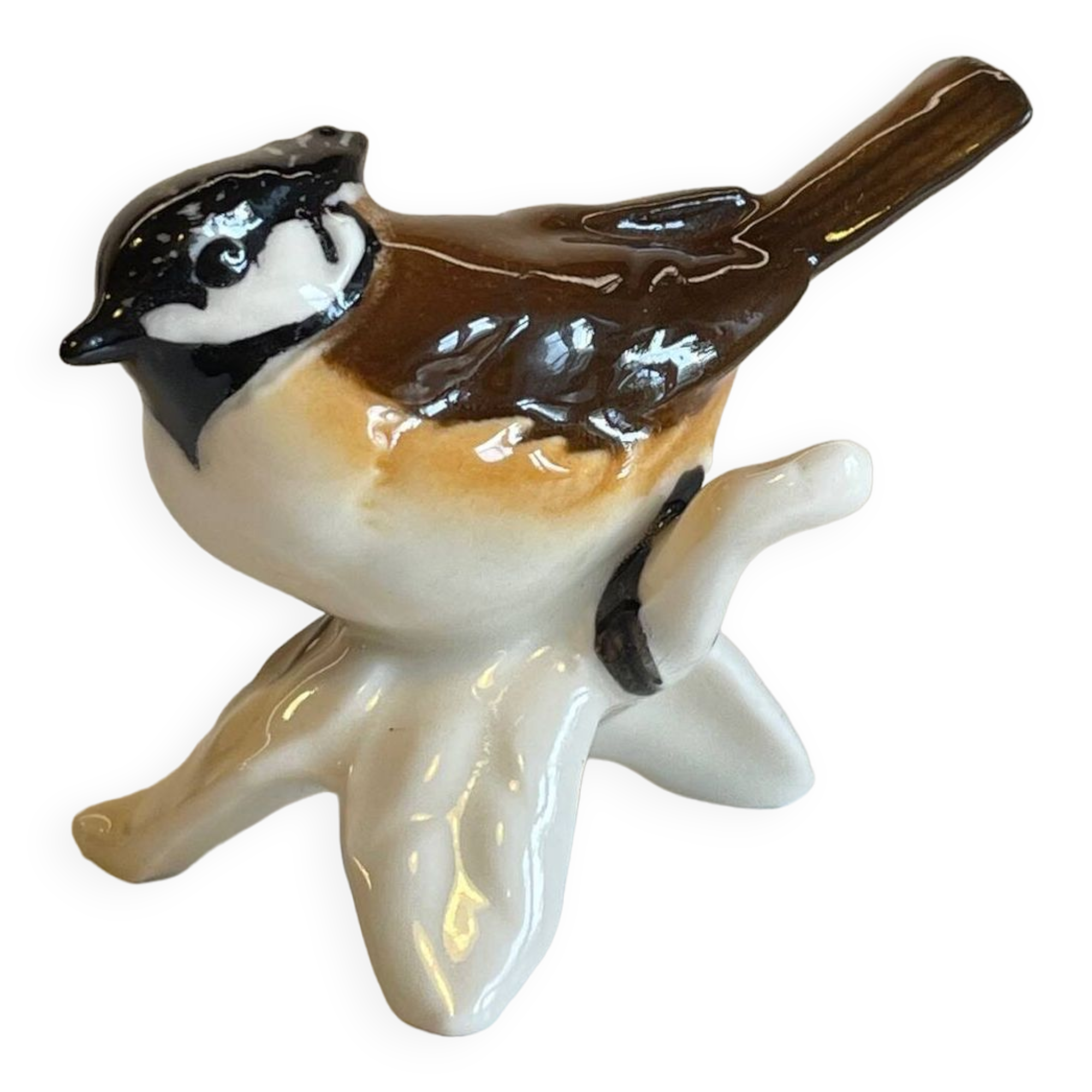 Small bird vintage german porcelain