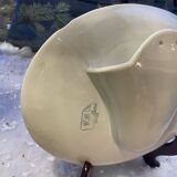 Georges dreyfus earthenware bouquetier with floral wall decoration