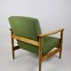 Light Green Boucle GFM-142 Armchair attributed to Edmund Homa, 1970s