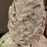 Ceramic lamp base Manises ceramic blanch