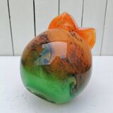 Vintage Gabriel Milesi Blown Glass Vase