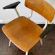 Vintage chair design Friso Kramer model Revolt with armrests