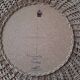 70s rattan sun mirror