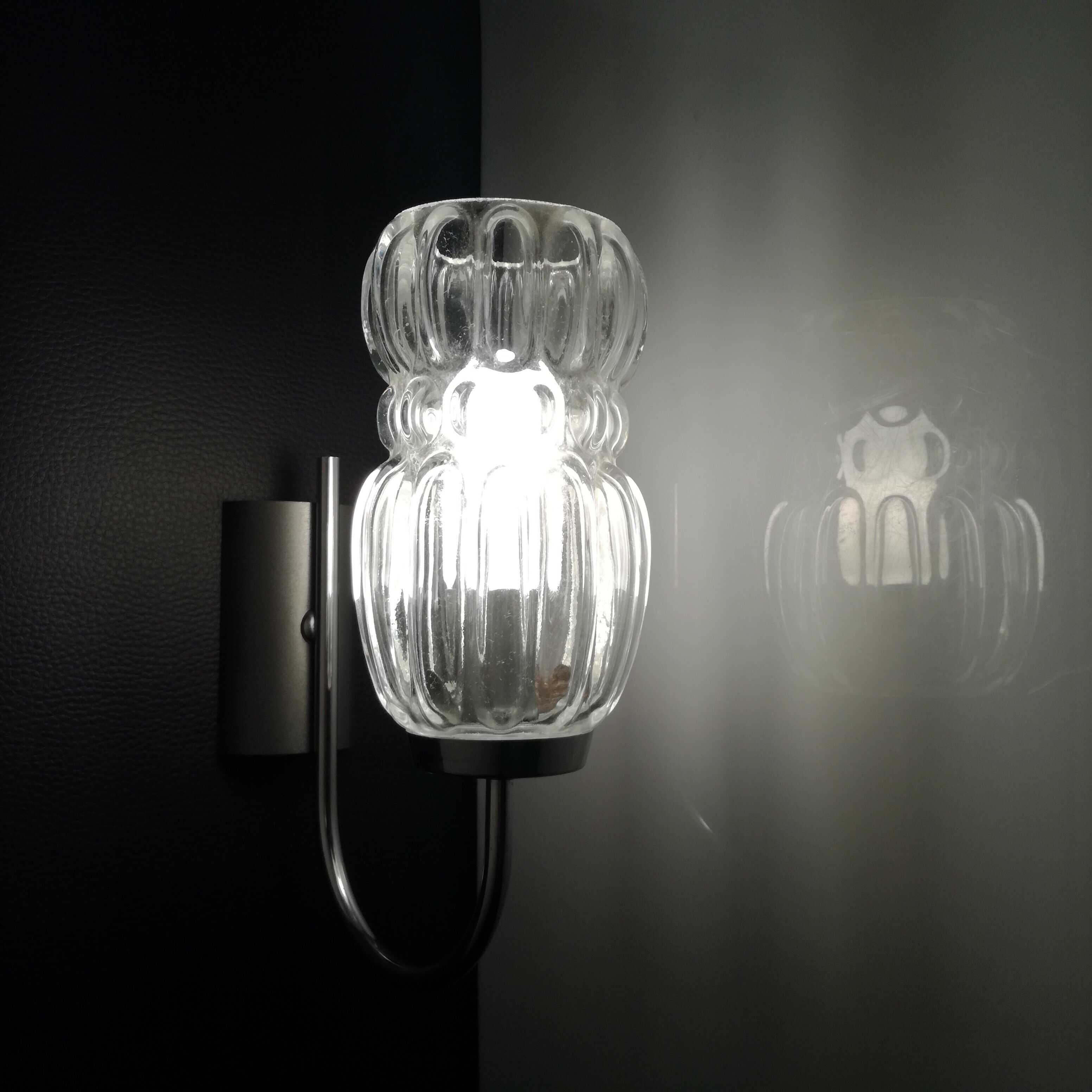 Rigodon glass sconces 1970
