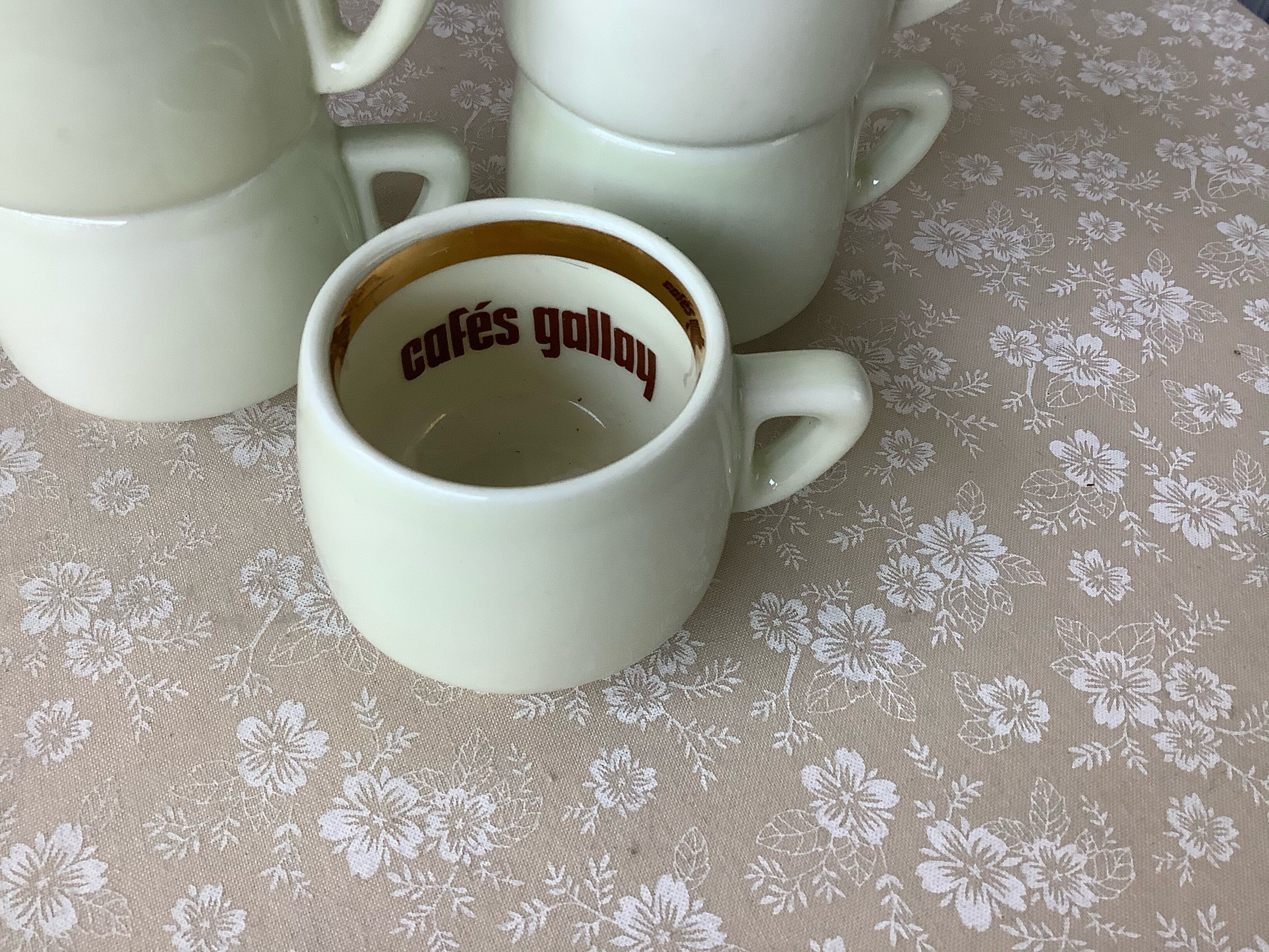Pillivuyt bistro espresso cups