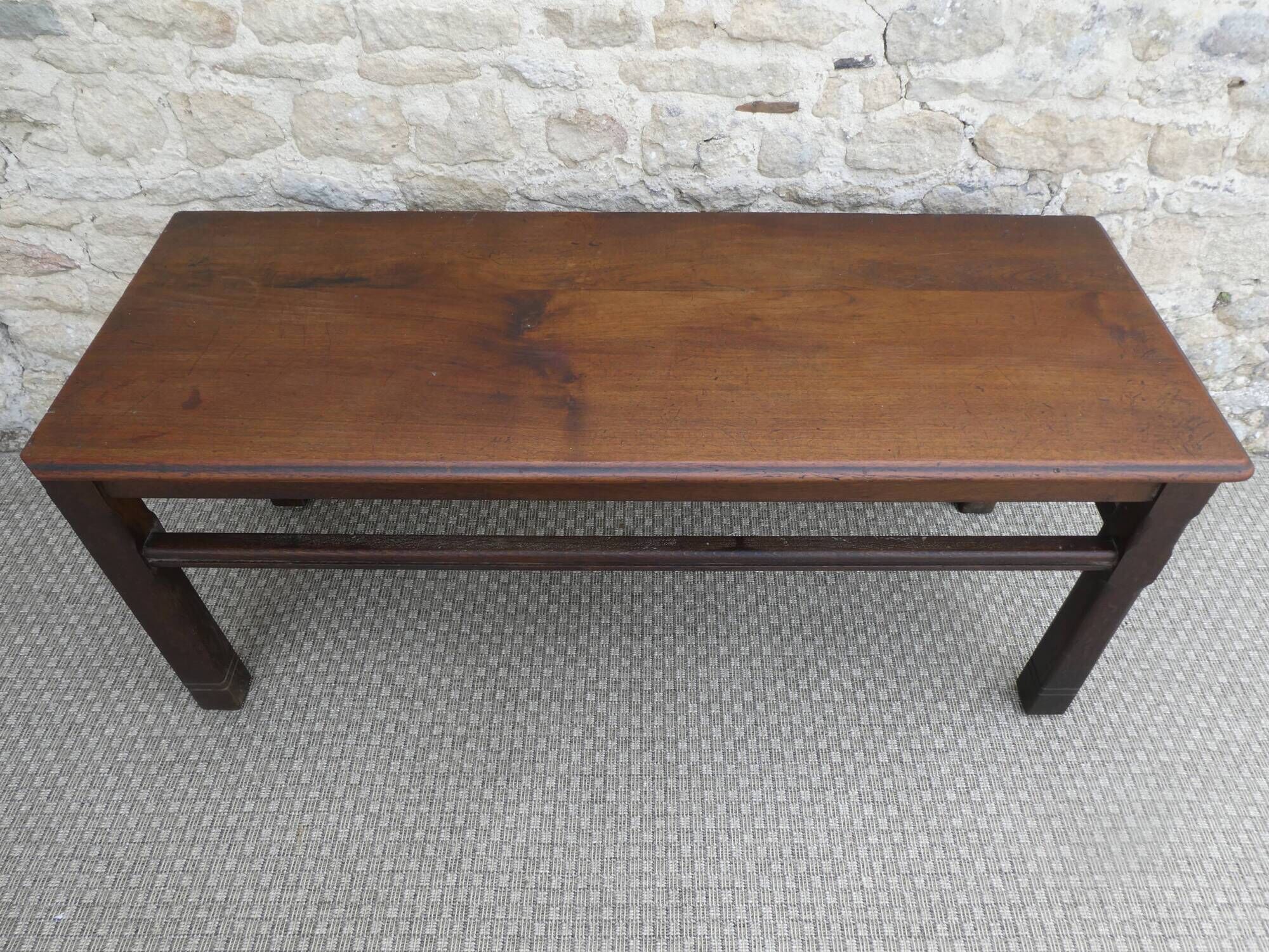 Art Deco church bench, circa 1930-40