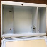 Vintage metal pharmacy cabinet