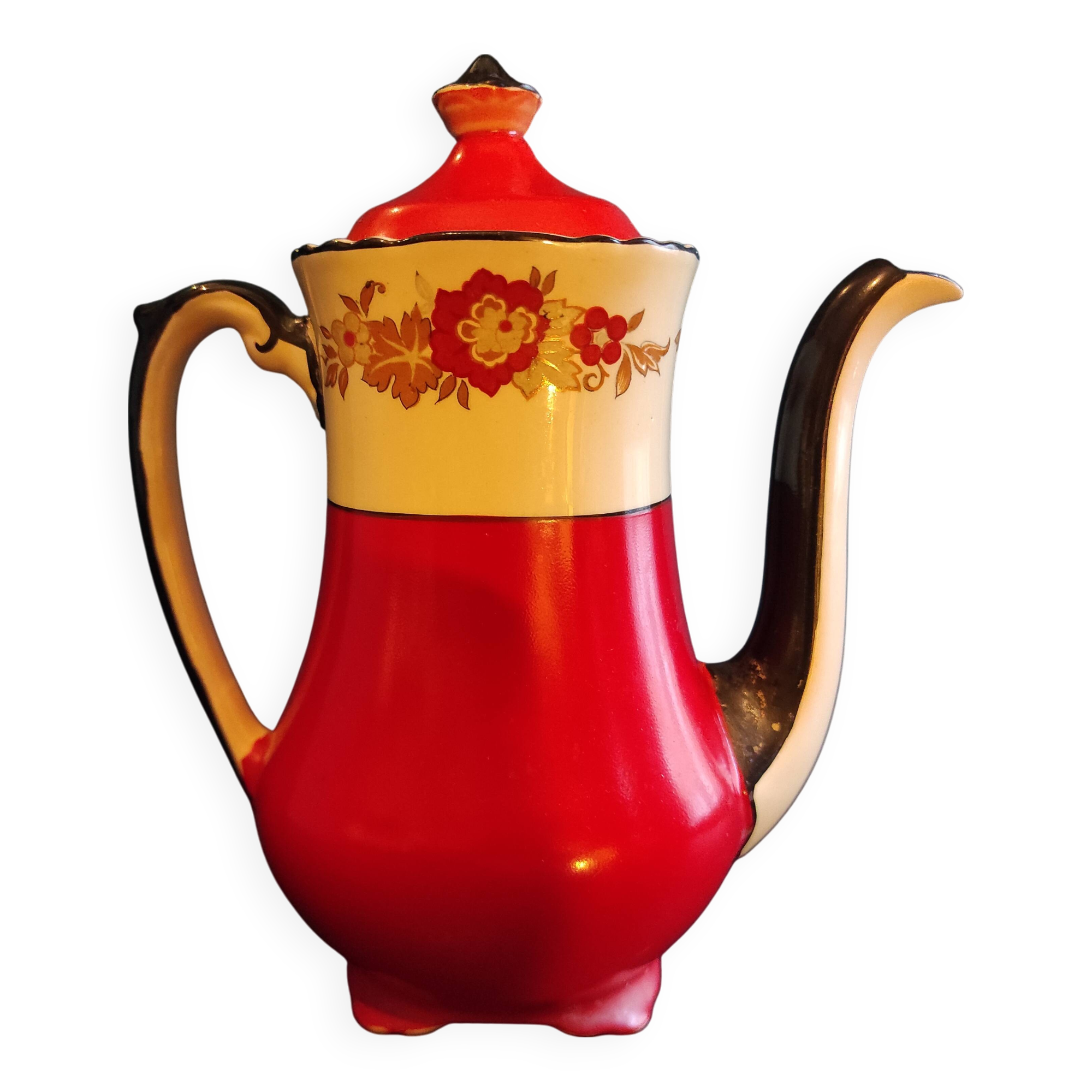 English vintage coffee or tea pot, Wedgwood, mod. Richelieu