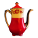 English vintage coffee or tea pot, Wedgwood, mod. Richelieu