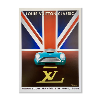 Poster Razzia - Louis Vuitton classic waddesdon manor 2004 - Signed by the artist - on linen