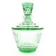 Carafe, Art Deco, crystal, Moser, Czechoslovakia, 1930s