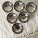 Vintage stainless steel cups