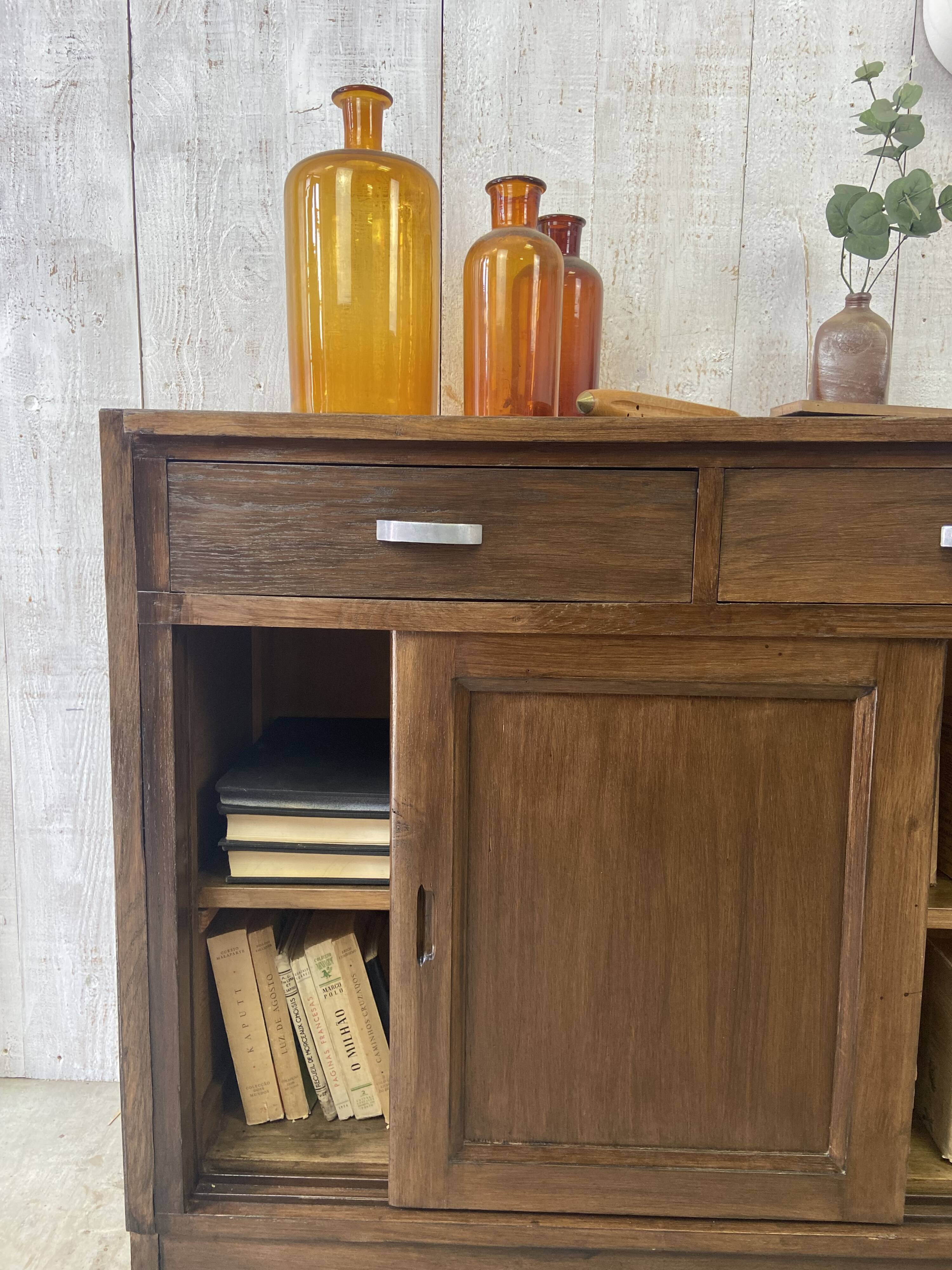 Old pharmacy cabinet