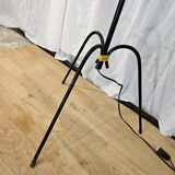 Yellow scoubidou floor lamp 1960