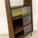 Vintage glass-fronted library Alta 1950