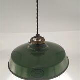 Enamelled sheet metal hanging