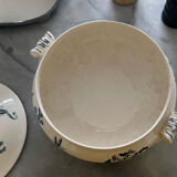 Longwy iron earth tureen