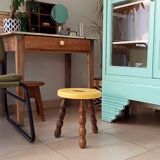 Vintage tripod stool 50s/60s