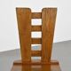 Set of six oak chairs by Henry Jacques Le Même, France circa 1940