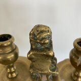 Solid bronze chandelier