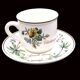 Set of 6 coffee cups and saucers Villeroy & Boch, vintage, Botanica