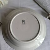 Large round hollow dish in earthenware Moulin des Loups & Hamage