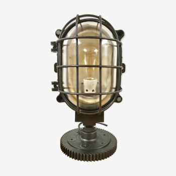 Industrial vintage table lamp